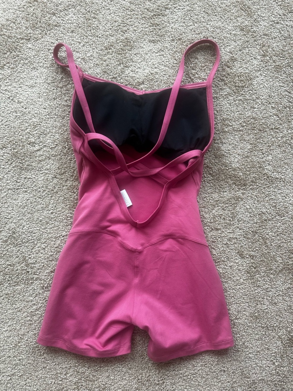 Bombshell Sportswear Pink Romper Jumpsuit - Picture 2 of 2